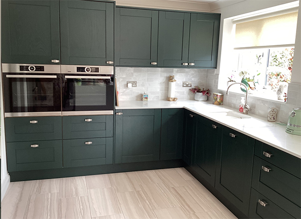A recent kitchen rennovation in Nelson 