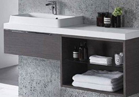 A sample bathroom furbiture