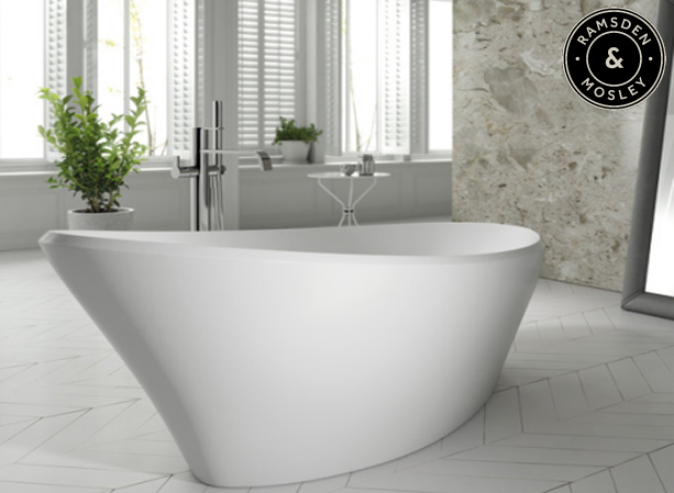 Buy now Ramsden and Mosley solid surface baths from Ramsden & Mosley 