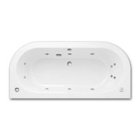 Decadence 1700 x 800mm 12 Jet Whirlpool Jacuzzi Bath