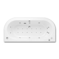 Decadence 1700 x 800mm 24 Jet Whirlpool / Jacuzzi Bath