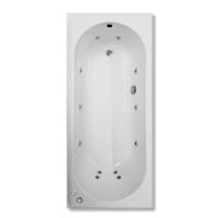 1700 x 700mm 12 Jet Whirlpool Jacuzzi Bath