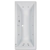 Beaufort Portland Duo 1900 x 900mm 12 Jet Whirlpool / Jacuzzi Bath - Double Ended