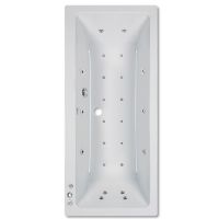 Beaufort Portland Duo 1900 x 900mm 24 Jet Whirlpool / Jacuzzi Bath - Double Ended