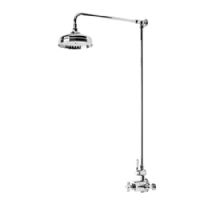 Tavistock Varsity Thermostatic Exposed Single Function Shower Valve with Shower Head