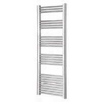 Wendover Chrome Straight Multi Rail Towel Radiator 1600mm x 300mm