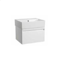 Tavistock Forum 500mm Wall Mounted Unit with 500mm Ceramic Basin