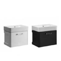 Tavistock Q60 570mm Wall Mounted Unit with 570mm Ceramic Basin