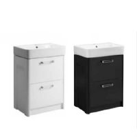 Tavistock Q60 570mm Freestanding Unit with 570mm Ceramic Basin