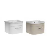 Tavistock Desire 600 Wall Mounted Unit with 600mm Ceramic Basin