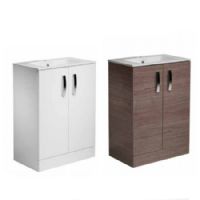 Tavistock Swift 600mm Freestanding Unit with 600mm Ceramic Basin