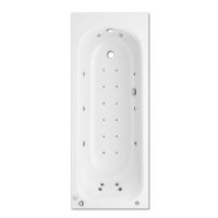 Trojan Derwent 1500 x 700mm 24 Jet Whirlpool / Jacuzzi Bath