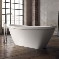 Arran 1700 x 710 Gloss Freestanding bath by Ramsden and Mosley