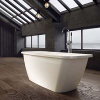 Orkney 1700 x 700 Gloss Freestanding bath by Ramsden and Mosley