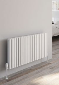 Neval Horizontal Double - Aluminium Radiator